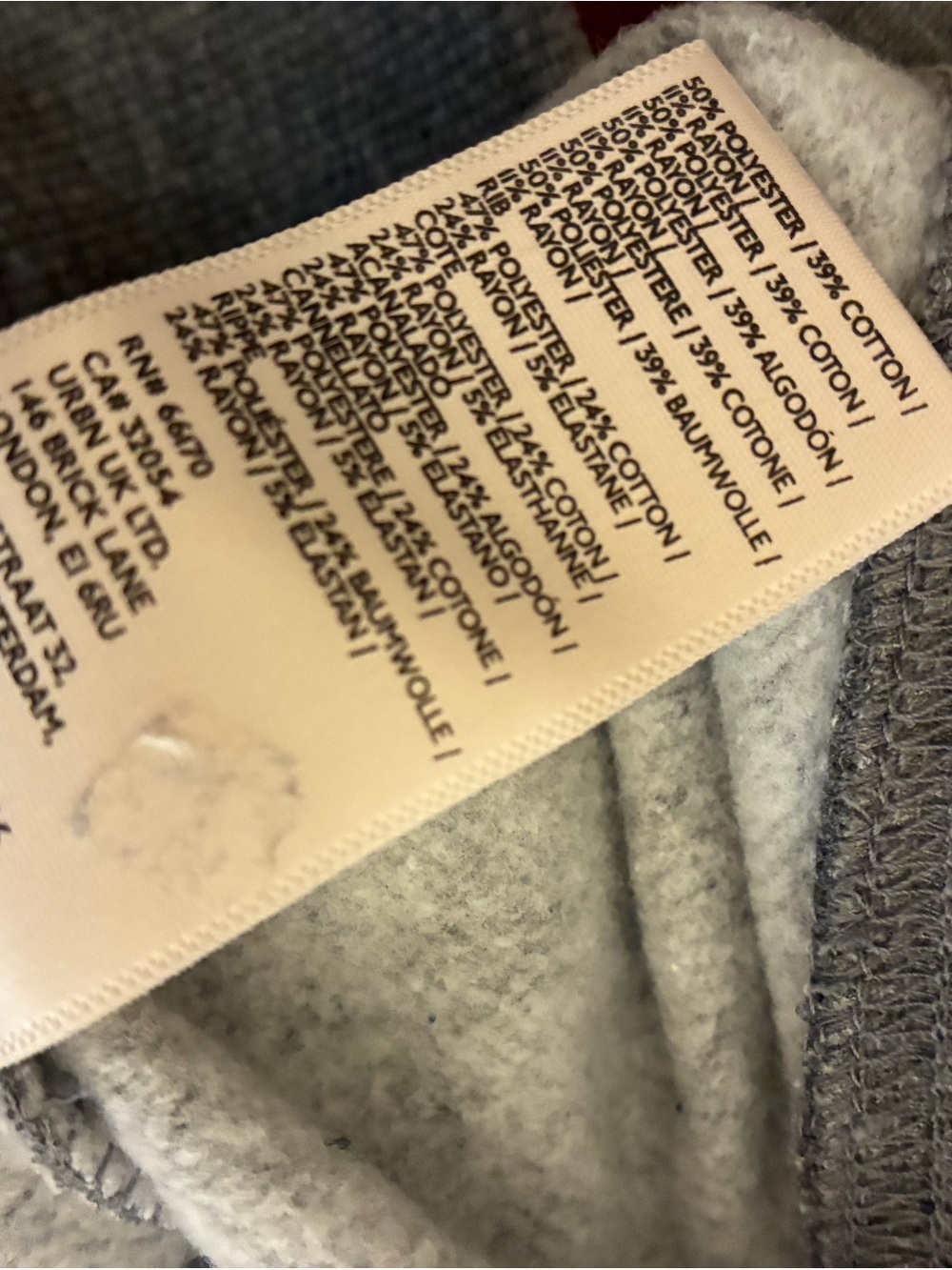 Maeve Natalia B Anthropologie Aperitif Graphic Sweatshirt Grey Small - Picture 6 of 6